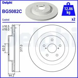 Fren Diski (Çiftli Paket)-Boyalı, Deliksiz