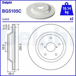 Fren Diski (Çiftli Paket)-Boyalı, Deliksiz