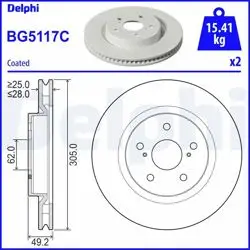 Fren Diski (Çiftli Paket)-Boyalı, Deliksiz