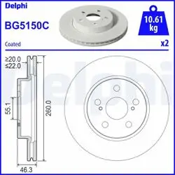 Fren Diski (Çiftli Paket)-Boyalı, Deliksiz