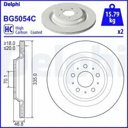 Fren Diski (Çiftli Paket)-Boyalı, Delikli