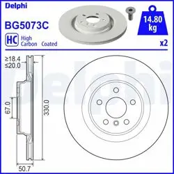 Fren Diski (Çiftli Paket)-Boyalı, Delikli