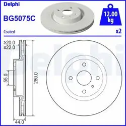 Fren Diski (Çiftli Paket)-Boyalı, Deliksiz