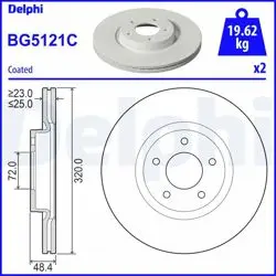 Fren Diski (Çiftli Paket)-Boyalı, Deliksiz