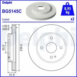 Fren Diski (Çiftli Paket)-Boyalı, Deliksiz