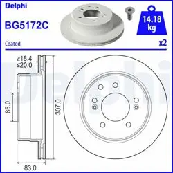 Fren Diski (Çiftli Paket)-Boyalı, Delikli