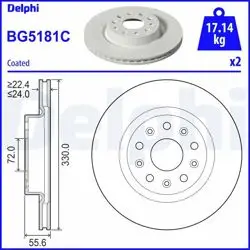 Fren Diski (Çiftli Paket)-Boyalı, Deliksiz