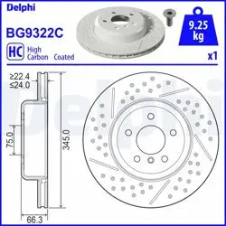 Fren Diski (Tekli Paket)-Boyalı, Delikli
