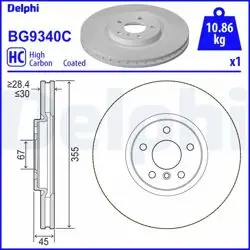 Fren Diski (Tekli Paket)-Boyalı, Delikli