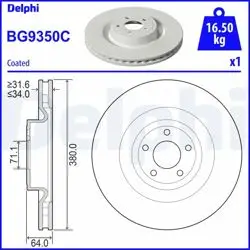 Fren Diski (Tekli Paket)-Boyalı, Delikli