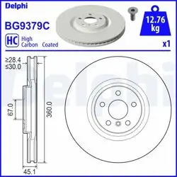 Fren Diski (Tekli Paket)-Boyalı, Delikli