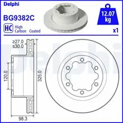 Fren Diski (Tekli Paket)-Boyalı, Delikli