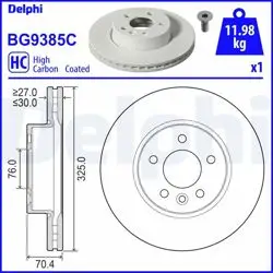 Fren Diski (Tekli Paket)-Boyalı, Delikli