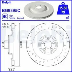 Fren Diski (Tekli Paket)-Boyalı, Delikli