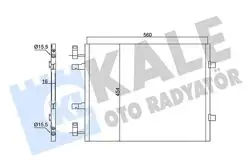 Klima Radyatörü (Kondenser) 07-Traffic-Vivaro 2.0 DCI 90-115-145Hp