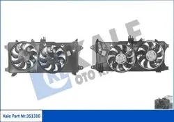 Fan Motoru + Davlumbaz 02-Doblo 1.9 JTD + Ac