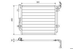 Kondenser Seat Alhambra, VW Sharan