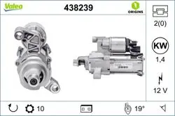 Marş Motoru Kmp Audi Audı A4-A5 FSI Marş Motoru Kmp Bınek (Ithal)