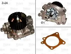 Su Pompası Mitsubishi Carisma 1.8 / Colt 1.6 / Lancer 1.6 Motor Soğutma Bınek (Ithal)