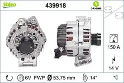 Alternatör Kmp Volvo S60, S80, V40, V60, V70 16 & 2.