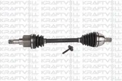 Ön Aks Sol Komple Focus II 1.4 / 1.6 / 1.8 04-11 Focus II C Max 04-07 C Max 07 /-1.6 / 1.8 Volvo S40 II V50 1.6 05-(Dıs Freze:36, Ic Freze:23, Boy:595)
