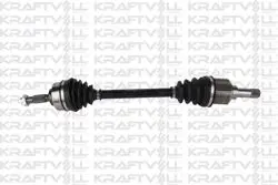 Aks Sol Komple C3 Dv4ted4 (1.6 HDI 16V) C3 C3 II (Dıs Freze: 21, Ic Freze: 24, Boy: 633mm) (M20×1,5) Abssız
