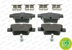 Arka Fren Balatası P307 C4 C4 Coupe P207 1.4 16V,1.6 16V,1.6 HDI 110 Fap,1.6 HDI 90 2.0 16V,2.0 HDI 135 Fap