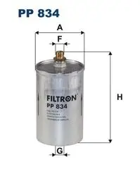 Yakıt Filtresi W201 89-93 W123 76-81 C123 77-85 W124 85-92 C124 87-93 W126 85-91
