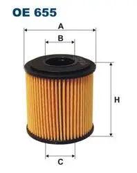 Yağ Filtresi Cabrıo 450 00-04 City Coupe 450 98-04 Roadster 452 03-05 Fortwo Coupe 450 04-07