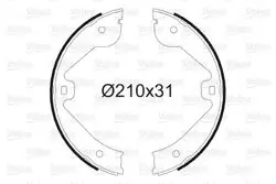 Fren Balatası Arka (Park Frenı Pabucu) W164 05-11 W251 07-14 X164 06-12 , Volkswagen Touareg 02-10 A7 10-Q7 06-Cayenne 02-10 / Range Rover 02-09