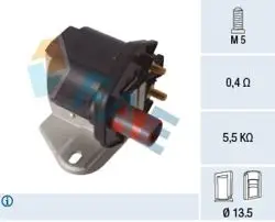 Ateşleme Bobini 190 W201 89-93 C124 87-92 W124 85-92 W140 93-98 W126 85-91 W463 90-97