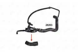 Radyatör Üst Hortumu (Ok Ile Gosterılen) Lt35 Volt 2.5Tdı