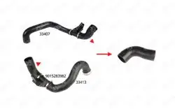 Turbosarj Hortumu Sol (Küçük, Kod: Mq3 / Mq4 / Mq5) Mercedes Sprinter 901-905 96-06