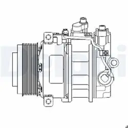 Klima Kompresörü Ml-Class W164 05-08 Gl-Class X164 06-09
