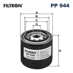 Mazot Filtresi Nissan D21 Pıckup 1985-1991 Land Cruiser 1980-1990
