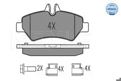 Fren Balatası Spr-906-Crafter Arka