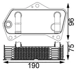 Yağ Soğutucusu Şanzıman VW Golf V,Passat,A3 6A DSG