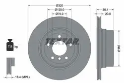 Fren Diski E-60 Arka E-61 X Drive