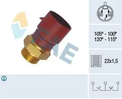 Fan Müşürü Klima Astra F / Vectra A / Omega B (3Fişli)