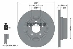 Fren Diski E-53 Arka 4.6 / 4.8 Tek