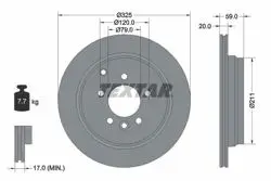 Fren Diski L.Rover III / R.Rover Sport 2.7 Arka Tek