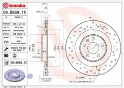 Fren Diski VW A6-A8-A4 2010- Quatro Arka 330X22
