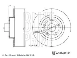Fren Diski Arka Toyota Yaris Cross 1.5 2020-