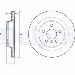 Fren Diski (Çiftli Paket)-Boyalı, Delikli