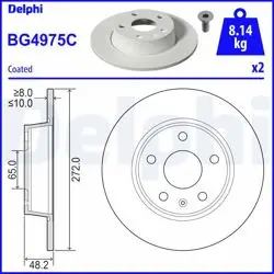 Fren Diski (Çiftli Paket)-Boyalı, Deliksiz