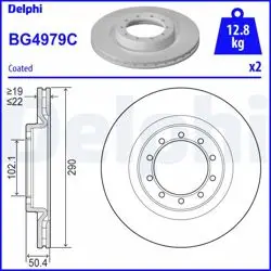 Fren Diski (Çiftli Paket)-Boyalı, Delikli