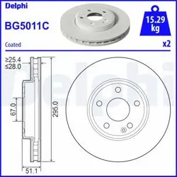 Fren Diski (Çiftli Paket)-Boyalı, Delikli