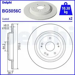 Fren Diski (Çiftli Paket)-Boyalı, Deliksiz
