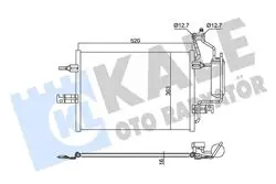Klima Radyatörü Meriva A Z14xep Z16xep Y17dt Brazing Al