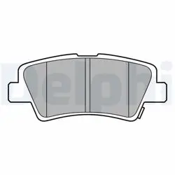 Arka Fren Balatası Hyundai Accent Blue 11- Elantra 11- I40 11- i30 11- Optıma 11-15 Rio 11- Ceed 11- Soul 14- Sportage 16- Ssangyong Tıvolı Korando Xlv 15- Sonata 07-10 Tucson 08-10 i20 15- Tucson 2015-